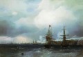 Ivan aivazovsky la captura de sebastopol paisaje marino